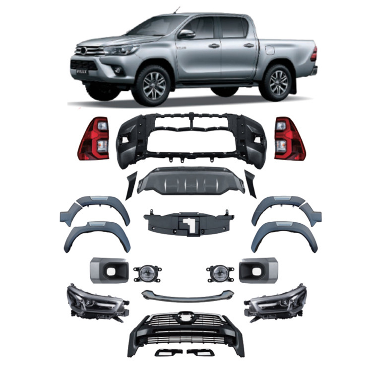 100% de actualización probada 2021 HILUX ROCCO para Toyota Hilux Diesel Pickup 4x4 Accesorios