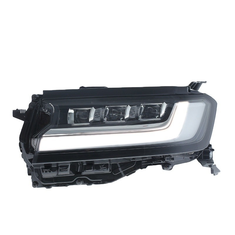 100% de prueba de auto faro luz de la cabeza del coche para TOYOTA Land Cruiser 2022-2024 ABS plástico