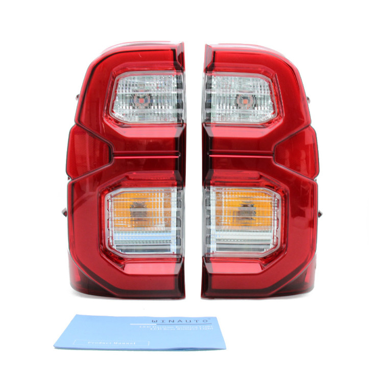 Lámpara de cola 2016 Hilux Stop Reverse Lamp Toyota auto Accesorios LED Lámpara de cola OEM Sí