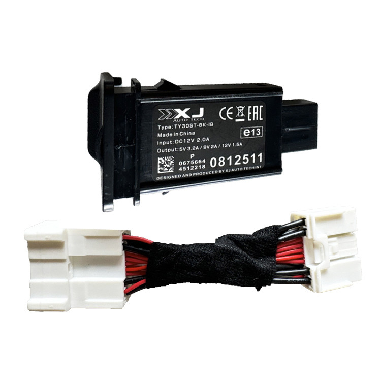 Elf Wilfa 30 Serie Centro de conversión asiento PD/USB cargador para ALPHARD/VELLFIRE 2018-