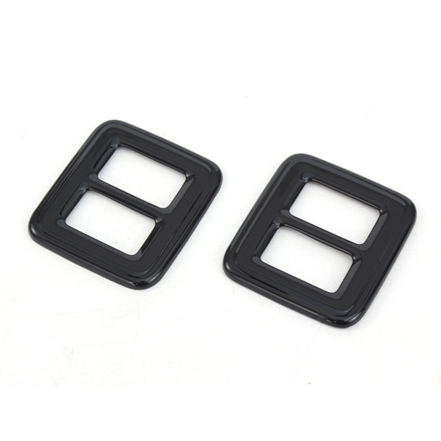 ABS Accesorios para automóviles Dos filas de asientos Ajuste de memoria Switch Panel de cubierta Trim marco para 2024